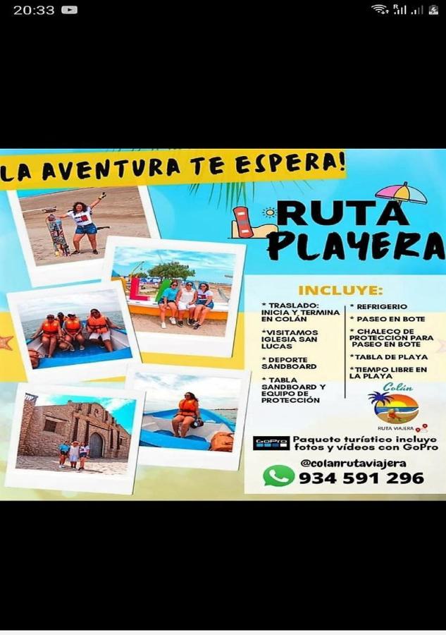 Los Maderos De Colan: Casa #5 +Bbq+Pool+Wifi Экстерьер фото